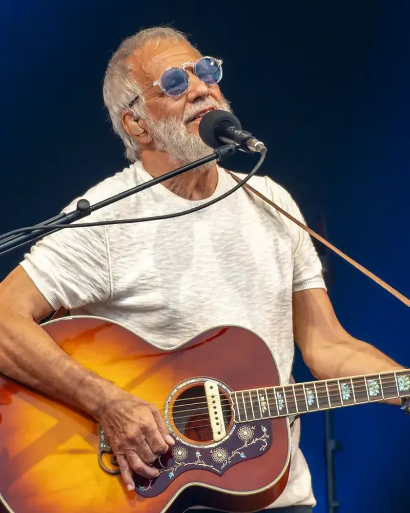 Portrait of Yusuf Islam, Musician. Peace Ambassador. Interfaith Bridge Builder.