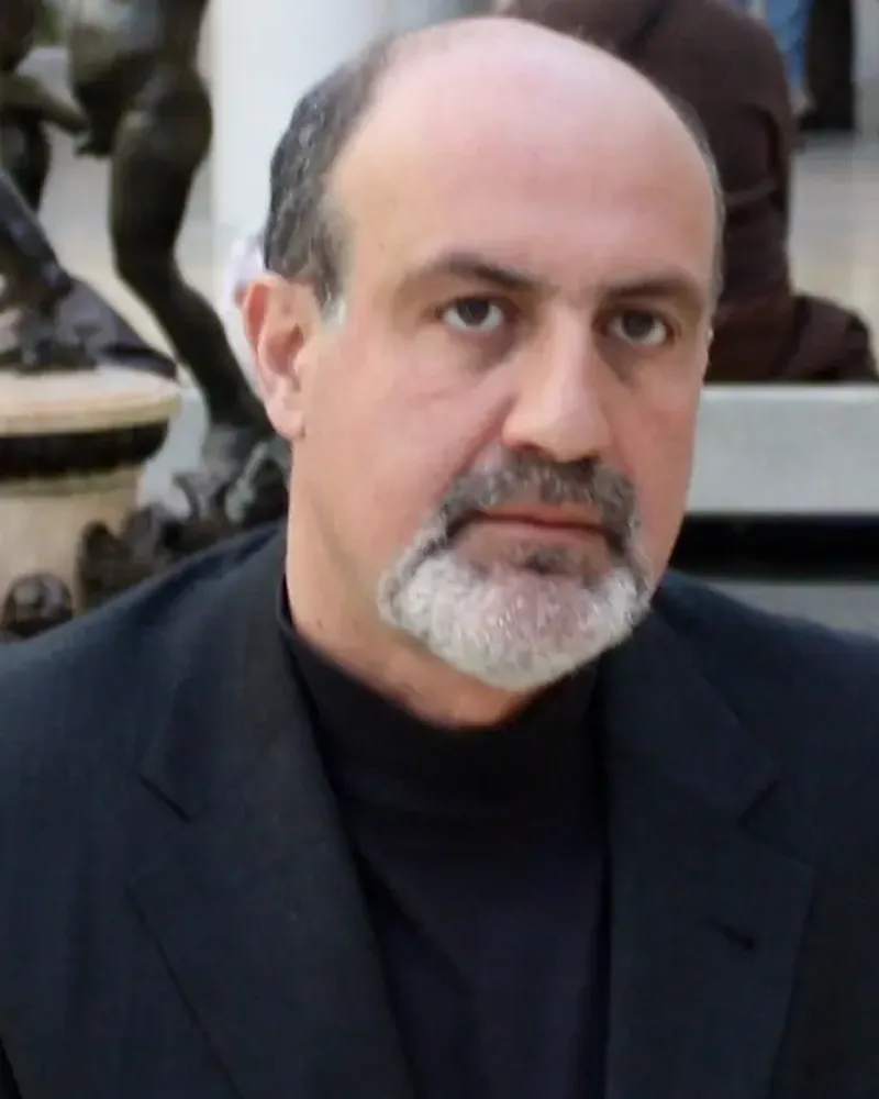 Portrait of Nassim Nicholas Taleb, Philosopher of Uncertainty. Author. Risk Theorist.