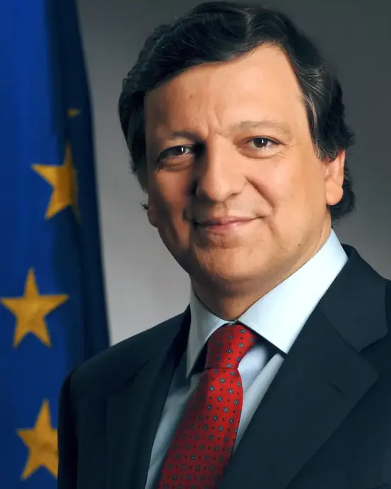 Portrait of Jose Manuel Barroso, Former EU Commission President. Global Statesman. Architect of European Unity.
