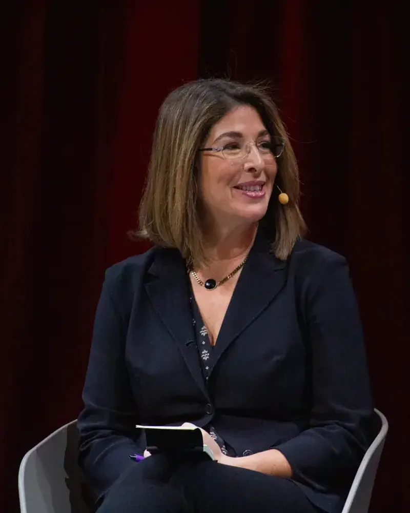 Portrait of Naomi Klein, Author. Climate Justice Advocate. Voice of the Global Conscience.
