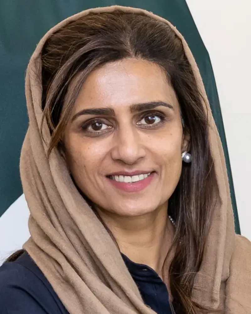 Portrait of Hina Rabbani Khar, Former Pakistan Foreign Minister. Diplomat. Bridge Between Worlds.